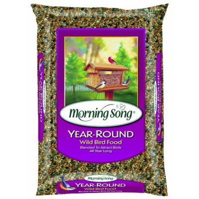 Morning Song 014203 1022526 Year-Round Wild Bird Food, 40-Pound, 40 lb