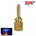 New 1pcs 3/4" DN20 Adjustable Jet Straight Fountain Nozzle Pond Valve Spray Head