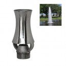 NAVADEAL DN20 3/4" Stainless Steel Ice Tower Cascade Cedar Water Fountain Nozzle Spray Pond Sprinkler Head