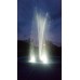 Outdoor Water Solutions 1 HP Floating 100' Cord Pond Fountain & Display Aerator with LED Lights