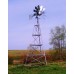 Outdoor Water Solutions AWS0013 20-Feet Galvanized 3-Legged Aeration System Windmill