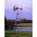 Outdoor Water Solutions AWS0013 20-Feet Galvanized 3-Legged Aeration System Windmill