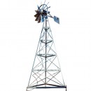Outdoor Water Solutions AWS0013 20-Feet Galvanized 3-Legged Aeration System Windmill
