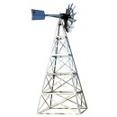 Outdoor Water Solutions AWS0146 20-Feet Galvanized 4-Legged Aeration System Windmill