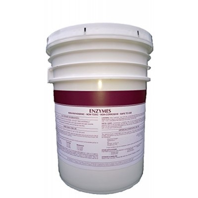 Patriot Chemical Sales 10 Pounds Enzymes Powdered Grease Trap Odor Control Bacterial Crystals Industrial Strength