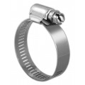 Pro Tie 33021 SAE Size 96 Range 5-1/2-Inch-6-1/2-Inch Regular Duty All Stainless Hose Clamp, 6-Pack