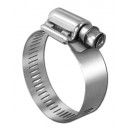 Pro Tie 33512 SAE Size 072 Range 4-Inch-5-Inch Heavy Duty All Stainless Hose Clamp, 4-Pack