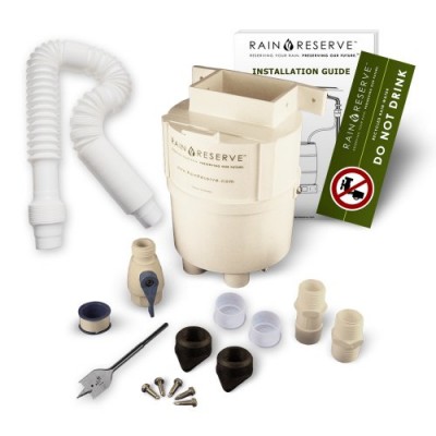 RainReserve 2012303 Rain Barrel Complete Diverter Kit (Barrel Not Included)