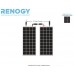 Renogy 100 Watts 12 Volts Monocrystalline Solar Starter Kit w/ 100W Solar Panel + 30A PWM Negative ground Charge Controller + MC4 Connectors +Tray ...