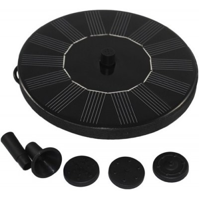 Solarrific G3033 Floating Solar Fountain for Bird Bath