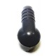 Spears 1407 Series PVC Tube Fitting, 90 Degree Elbow, Schedule 40, Gray, 1" Barbed x NPT Female