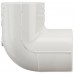 Spears 406 Series PVC Pipe Fitting, 90 Degree Elbow, Schedule 40, White, 1-1/2" Socket