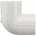 Spears 406 Series PVC Pipe Fitting, 90 Degree Elbow, Schedule 40, White, 2" Socket