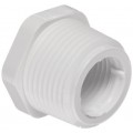 Spears 439 Series PVC Pipe Fitting, Bushing, Schedule 40, 3/4" NPT Male x 1/2" NPT Female