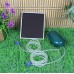 Sunnydaze Solar Pond Oxygenator Plus Air Pump Outdoor with Battery Pack, 52 GPH - for Aquarium or Fish Tank