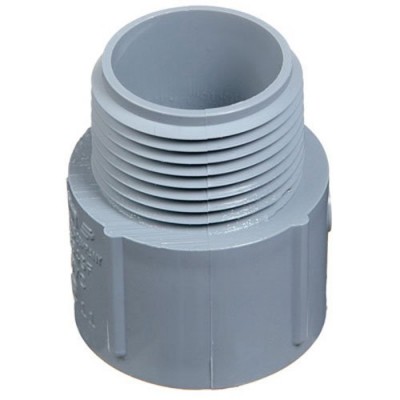 Thomas & Betts E943F 1" SCH 40 MALE ADAPTER (Pack of 50) Thomas & Betts E943F 1" SCH 40 MALE ADAPTER (Pack of 50)
