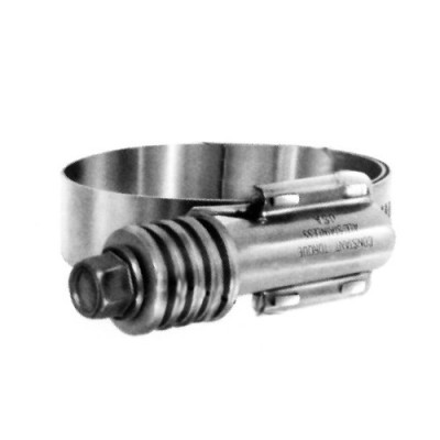 Trident Marine 730-1140 Stainless Steel Contant Torque Hose Clamps, 5/8", Range 1.25" to 2.125"