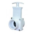 Valterra 6101 PVC Gate Valve, White, 1-1/2" Slip