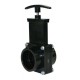 Valterra 7101 ABS Gate Valve, Black, 1-1/2" Slip