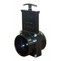 Valterra 7301 ABS Gate Valve, Black, 3" Slip