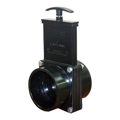 Valterra 7301 ABS Gate Valve, Black, 3" Slip