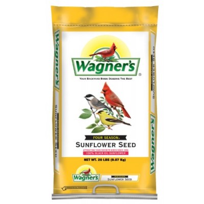 Wagner's 76026 Four Season Oil Sunflower Seed, 20-Pound Bag