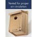 Woodlink Wooden Bluebird House - Model BB1