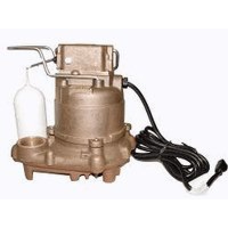 Zoeller 59-0001 Mighty-Mate M59 0.3 HP Submersible for Dewatering or ...